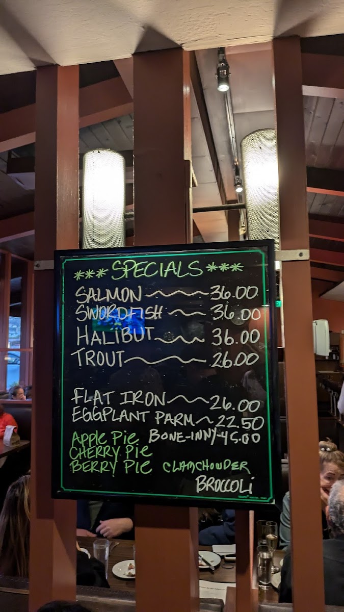 Menu Marin Joe's Restaurant-5